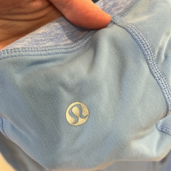 Lululemon Run Alpine Pullover Periwinkle Blue 4 Luon *Vintage Lulu Hoodie - Picture 6 of 10